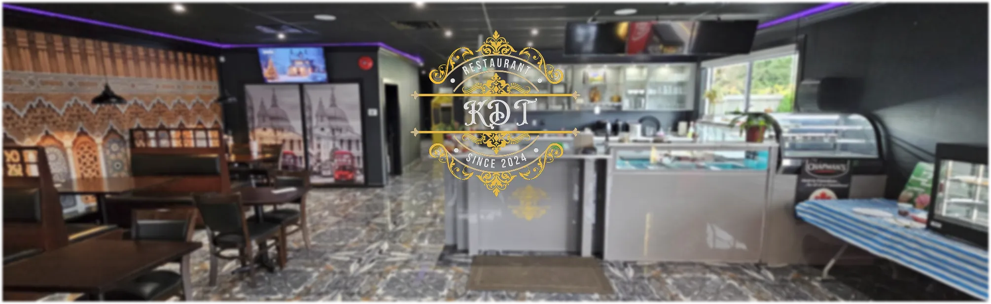 KDT Restaurant Menu Banner